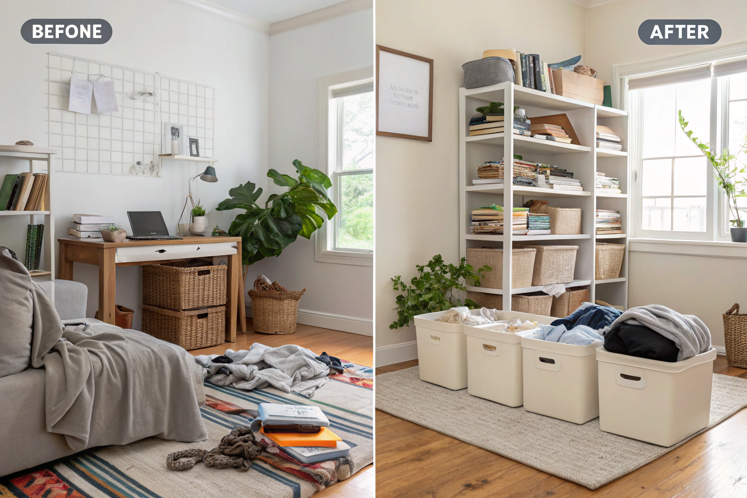 How to organize your home in 30 minutes