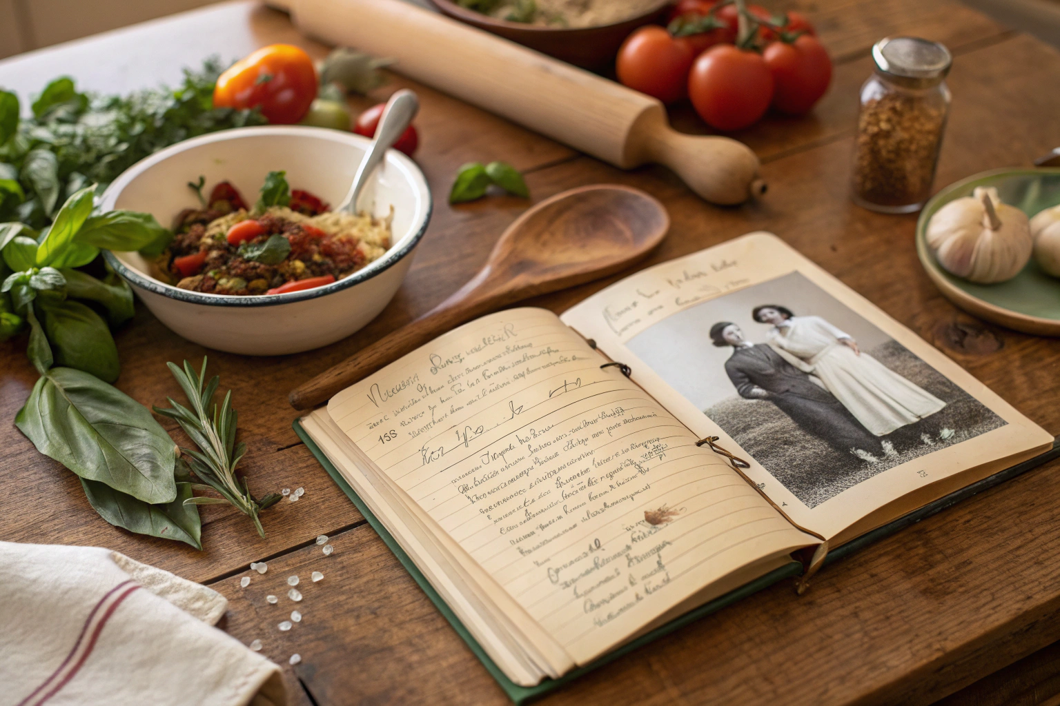 How to start a family recipe collection