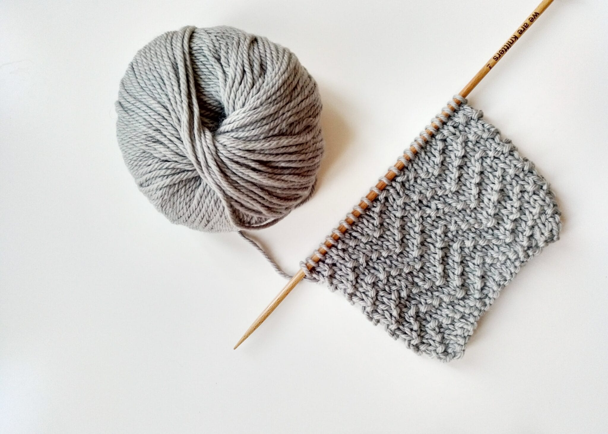 Seed stitch knit step by step instructions