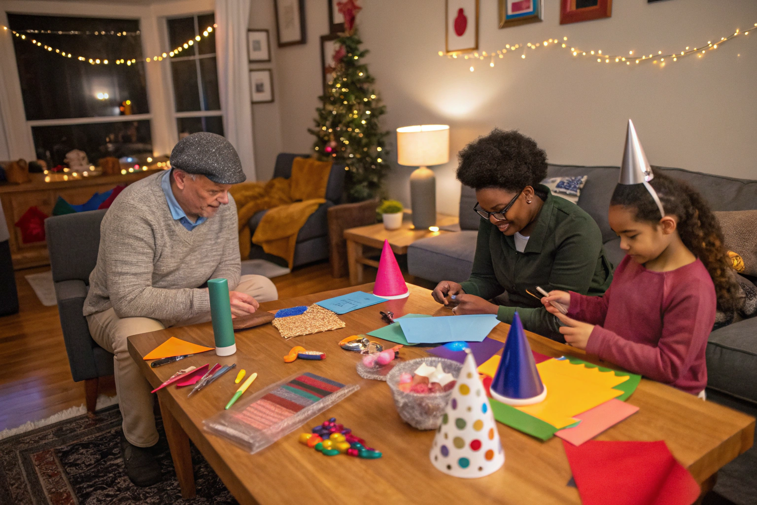 easy new year craft