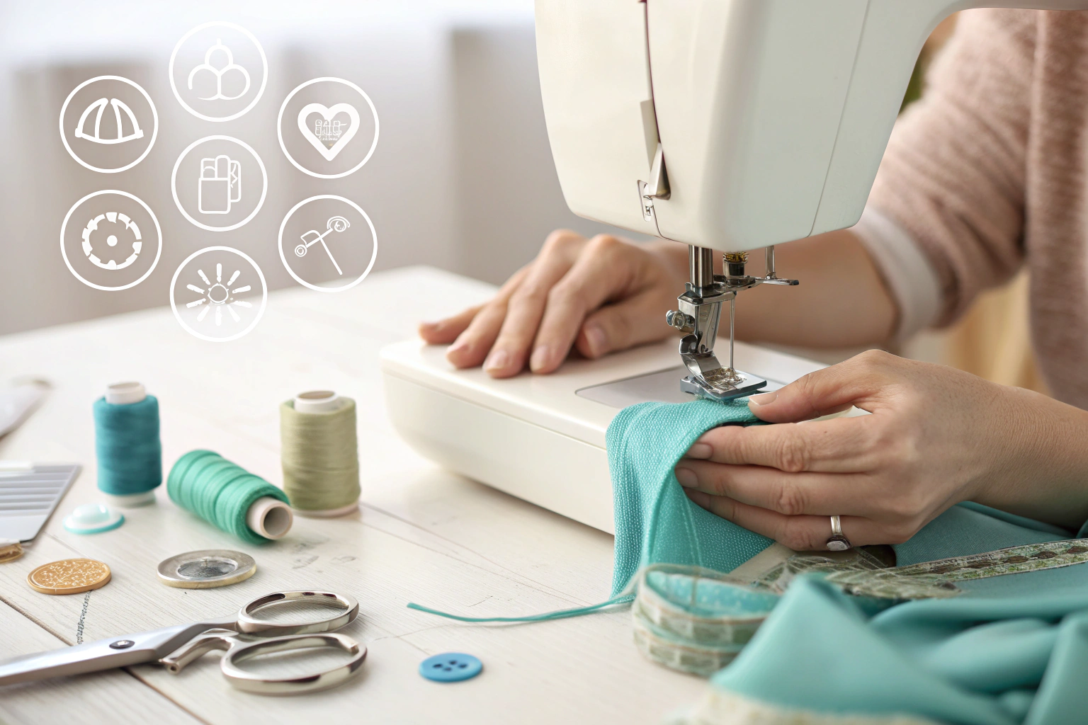How to thread a sewing machine