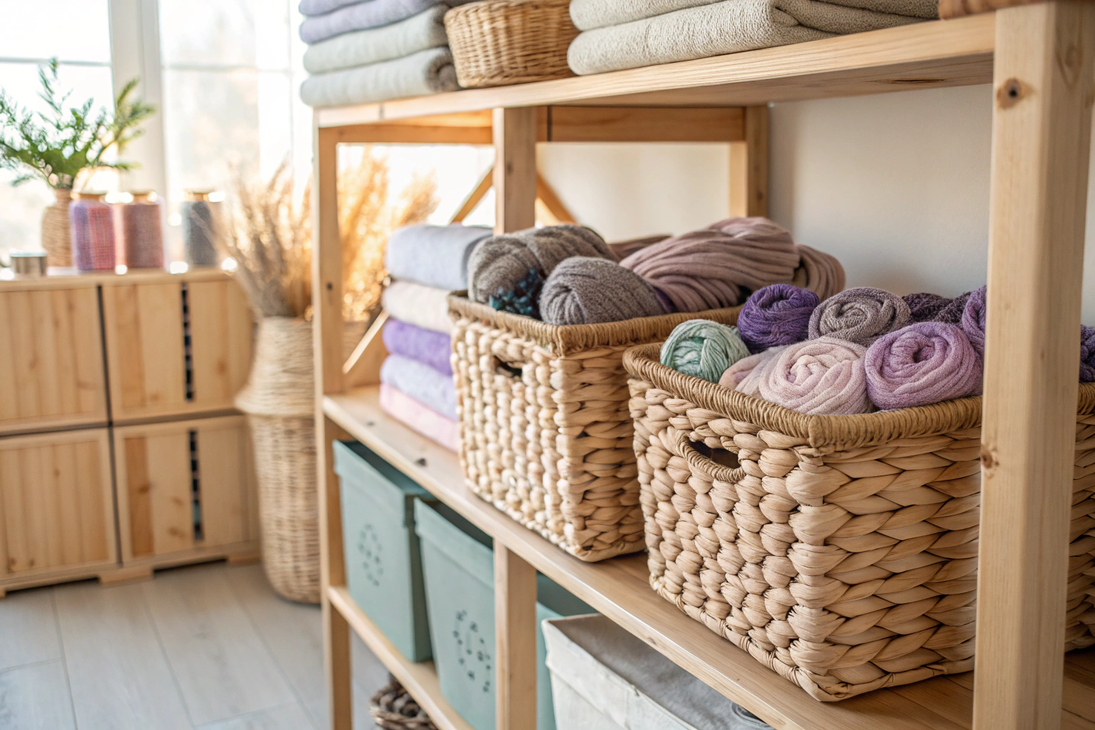 How to store knitted items in the summer