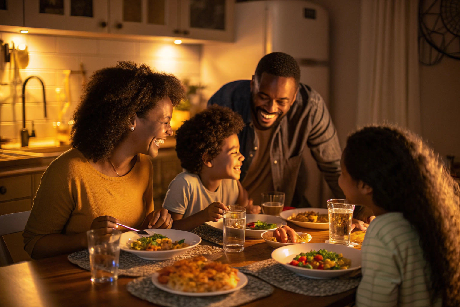 Questions for kids at dinner to boost family bonding