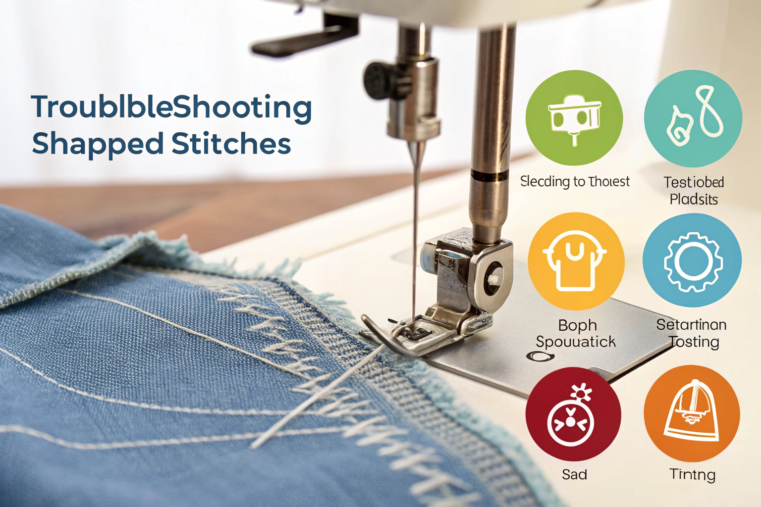 Fix sewing machine skipping stitches with ease now