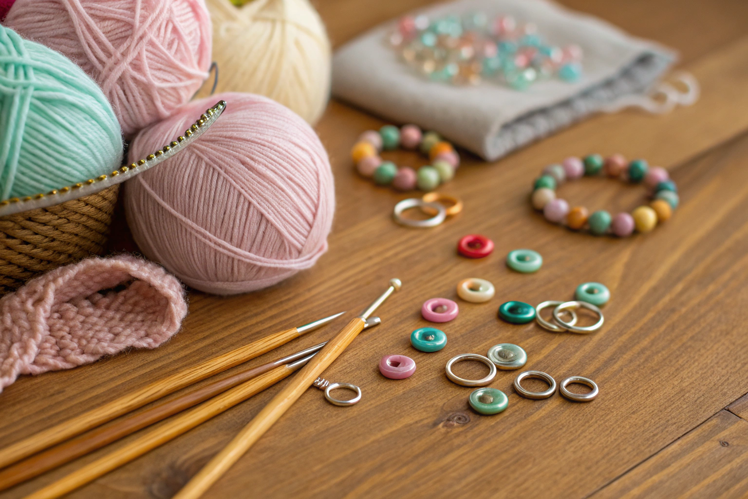 Stitch markers for knitting without losing your place