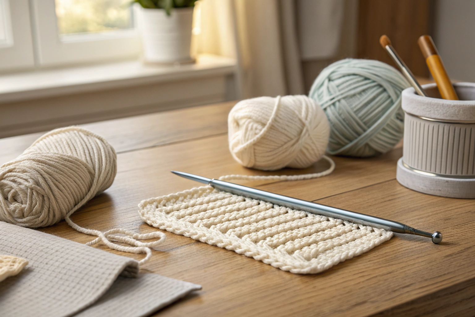 back loops only crochet