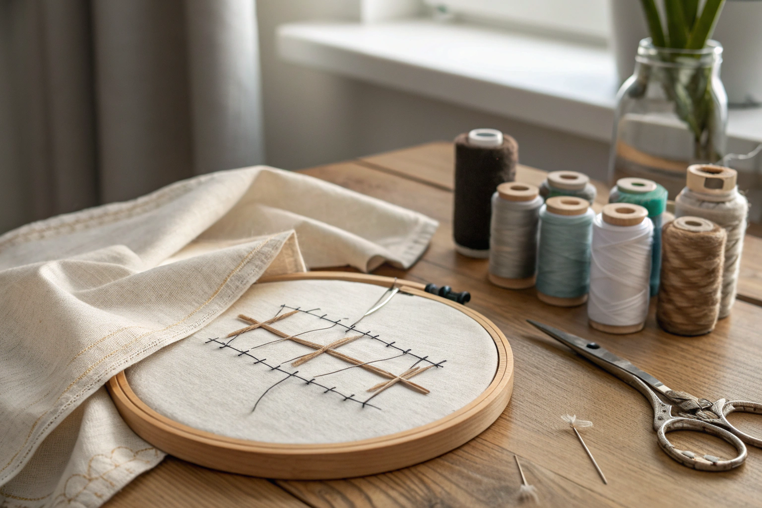 Master catch stitch hand sewing for seamless hems