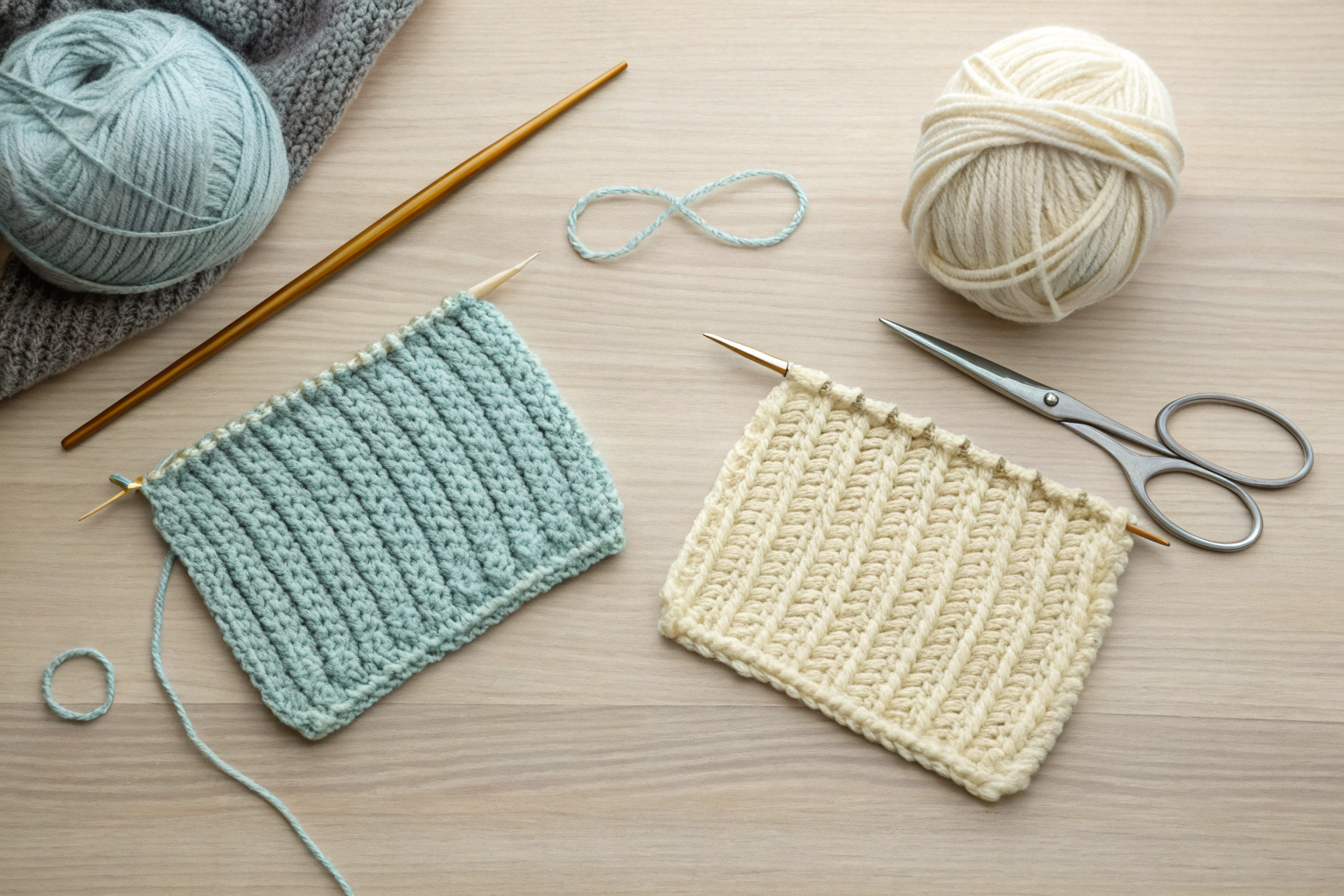 How to cast off knitting for a perfect edge