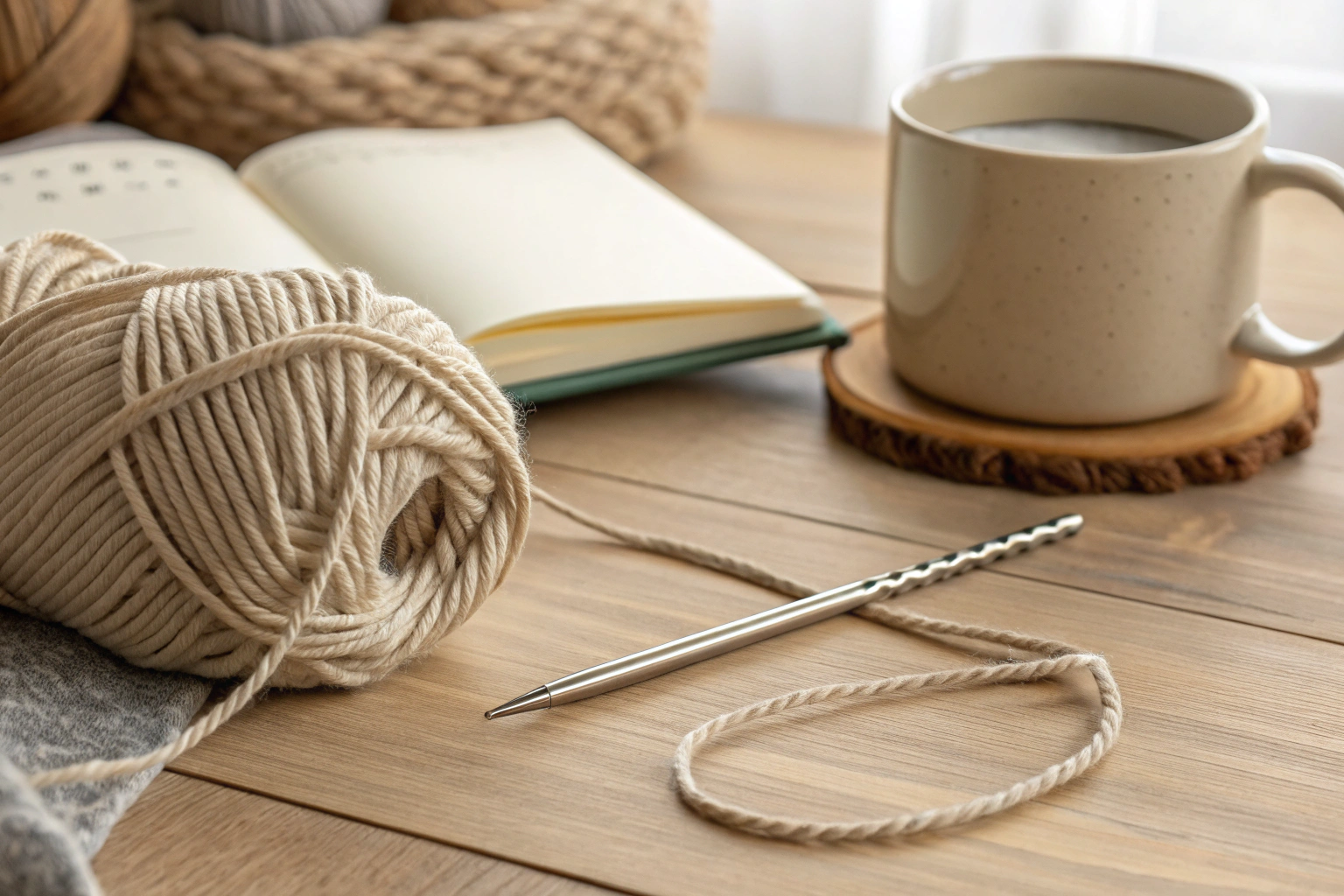 How to make a crochet slip knot easily