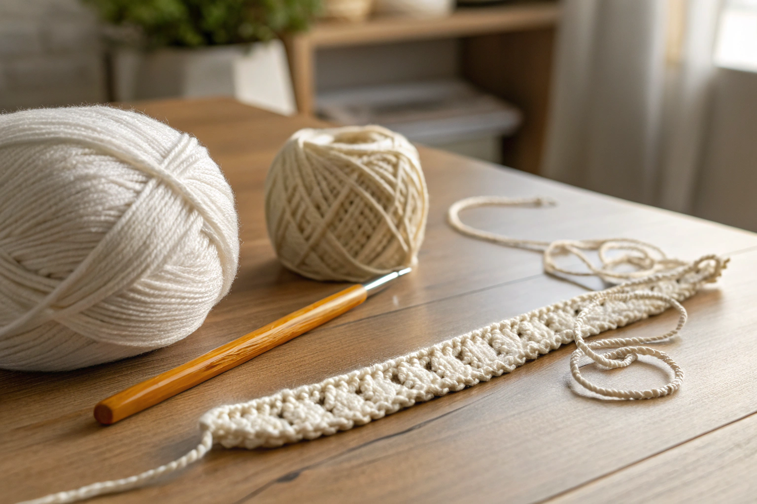 Master the foundation how to start a crochet chain