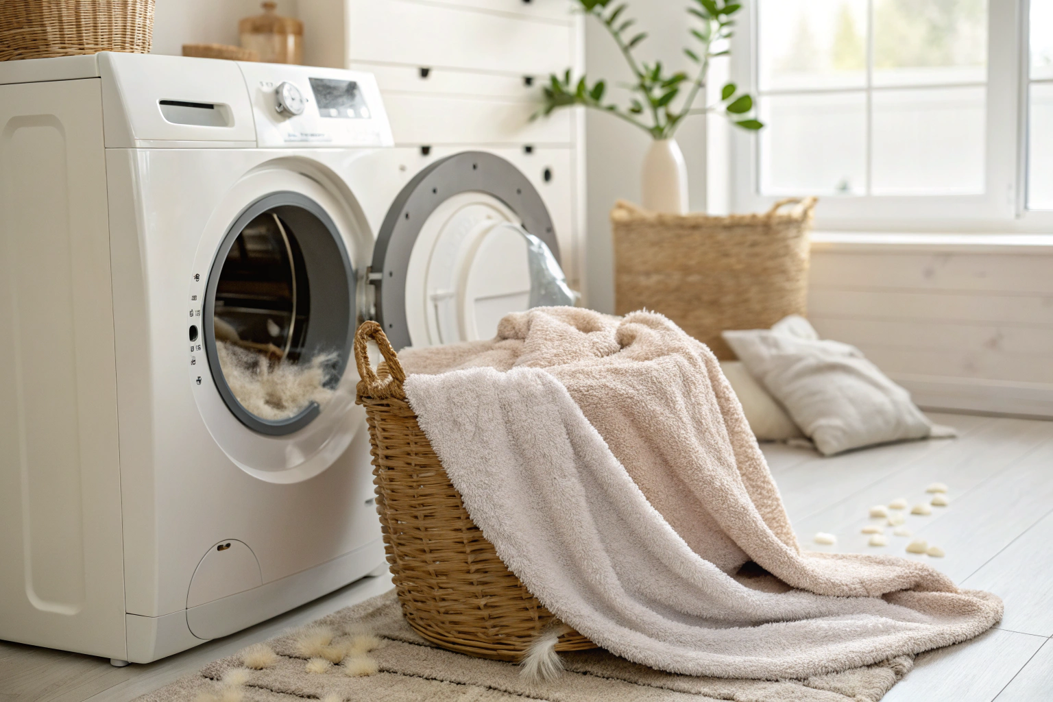 How to stop a blanket from shedding after washing naturally