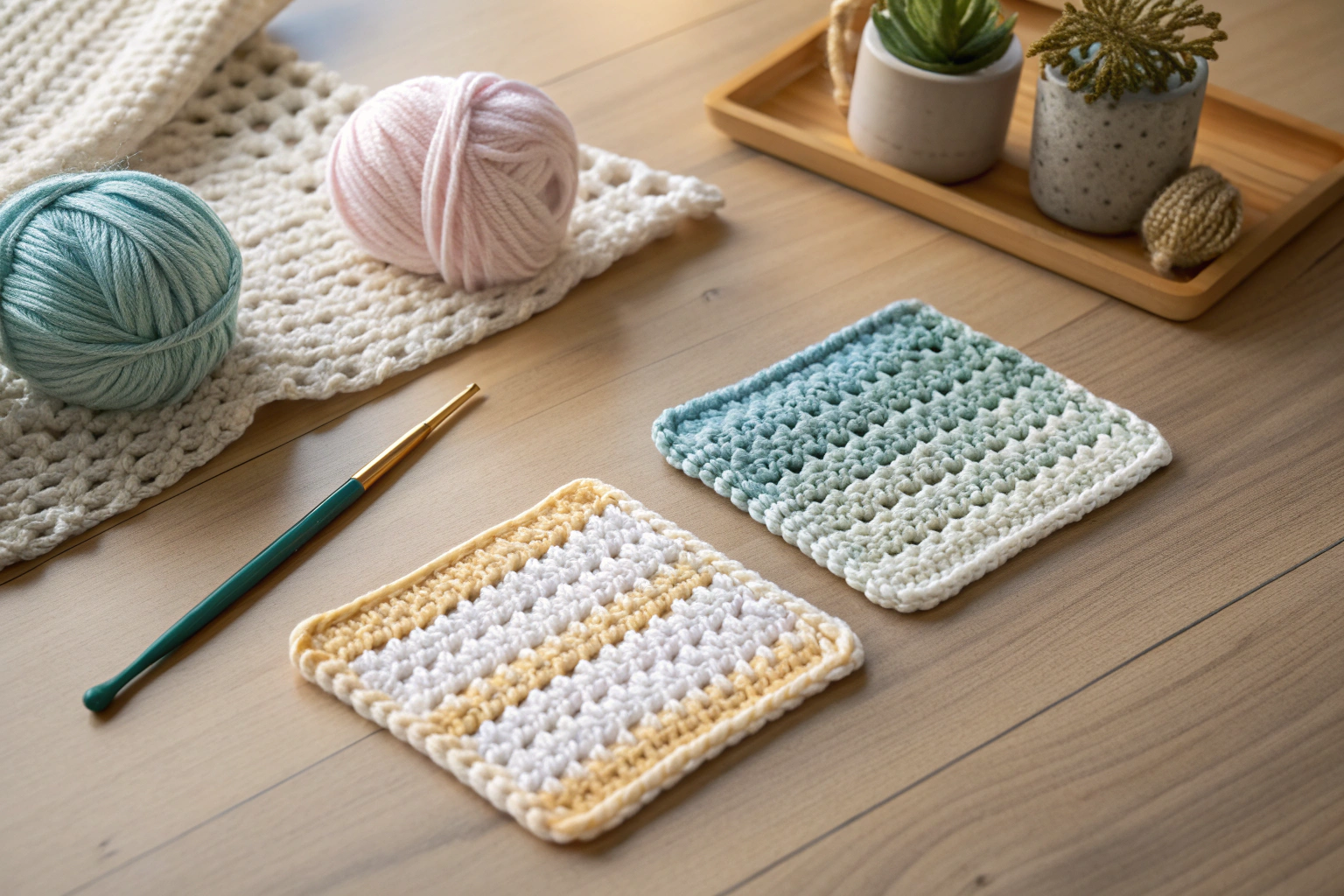 how to switch colors crochet