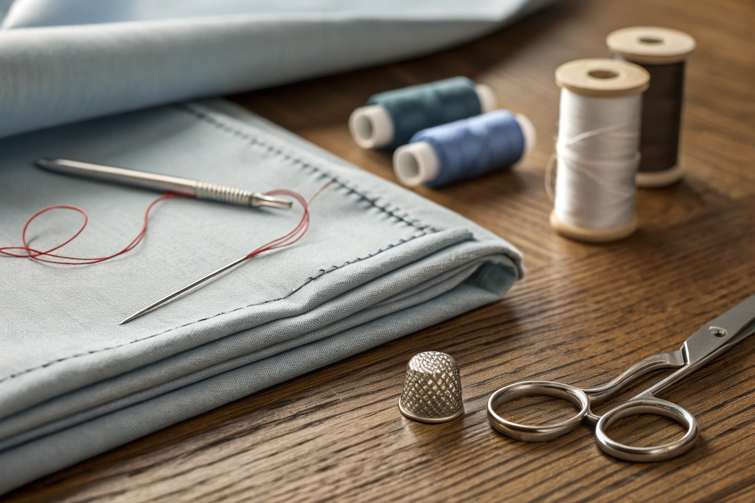 Mastering the invisible stitch hem for flawless garments