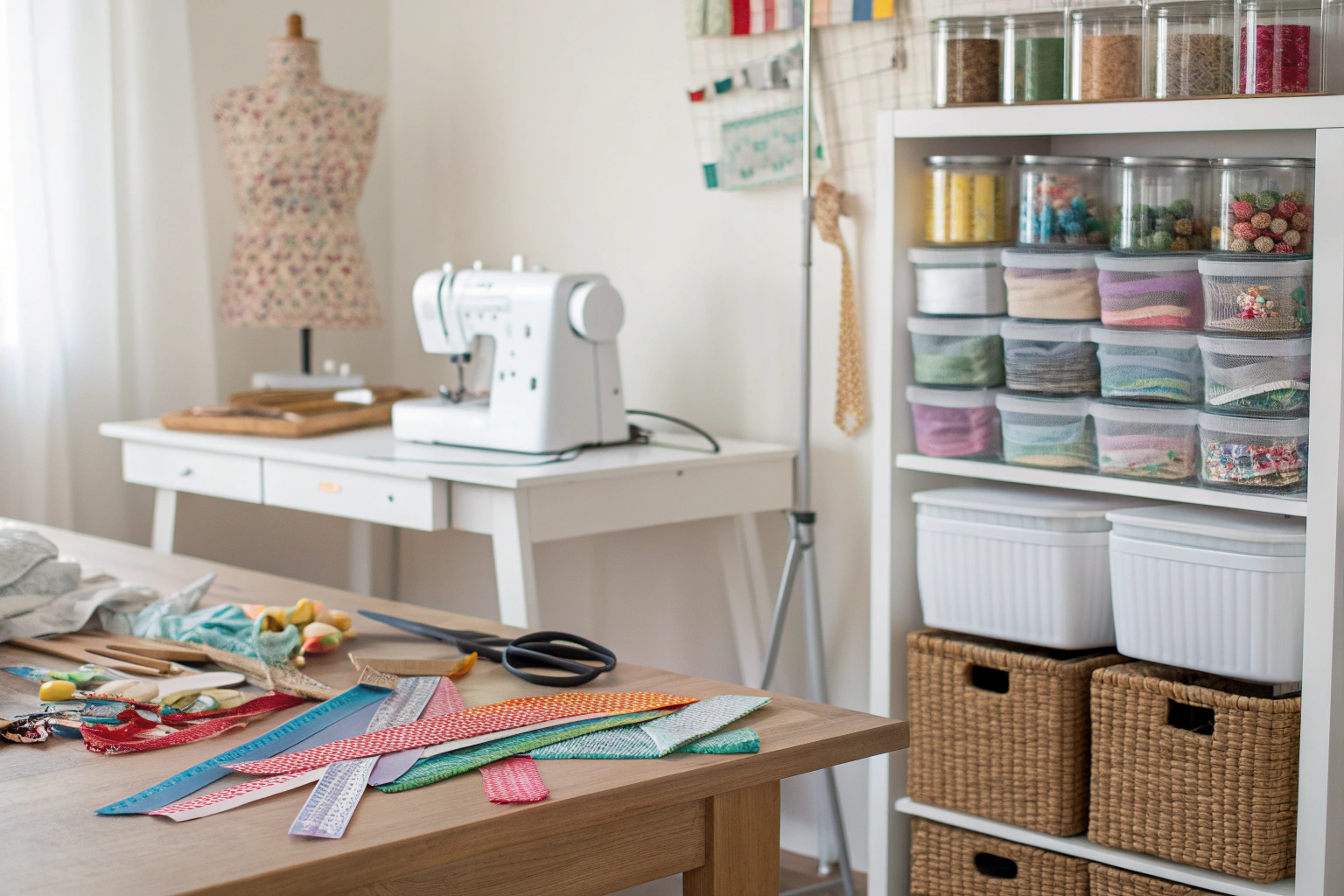 Best storage solutions for sewing notions on a budget