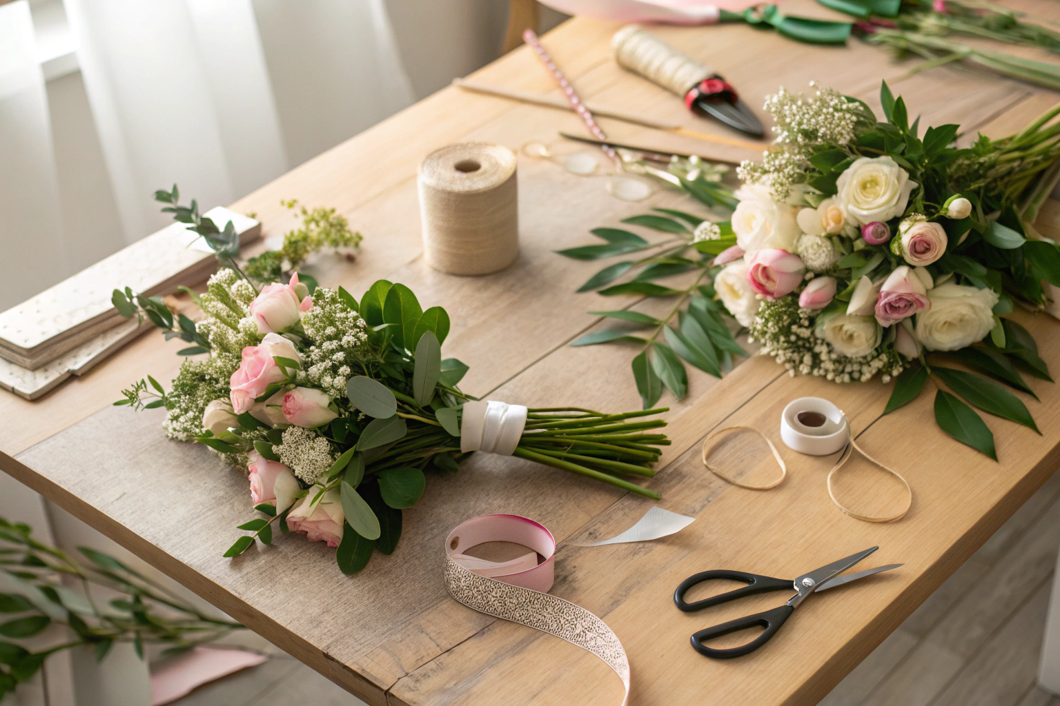 How to make a corsage with fresh flowers