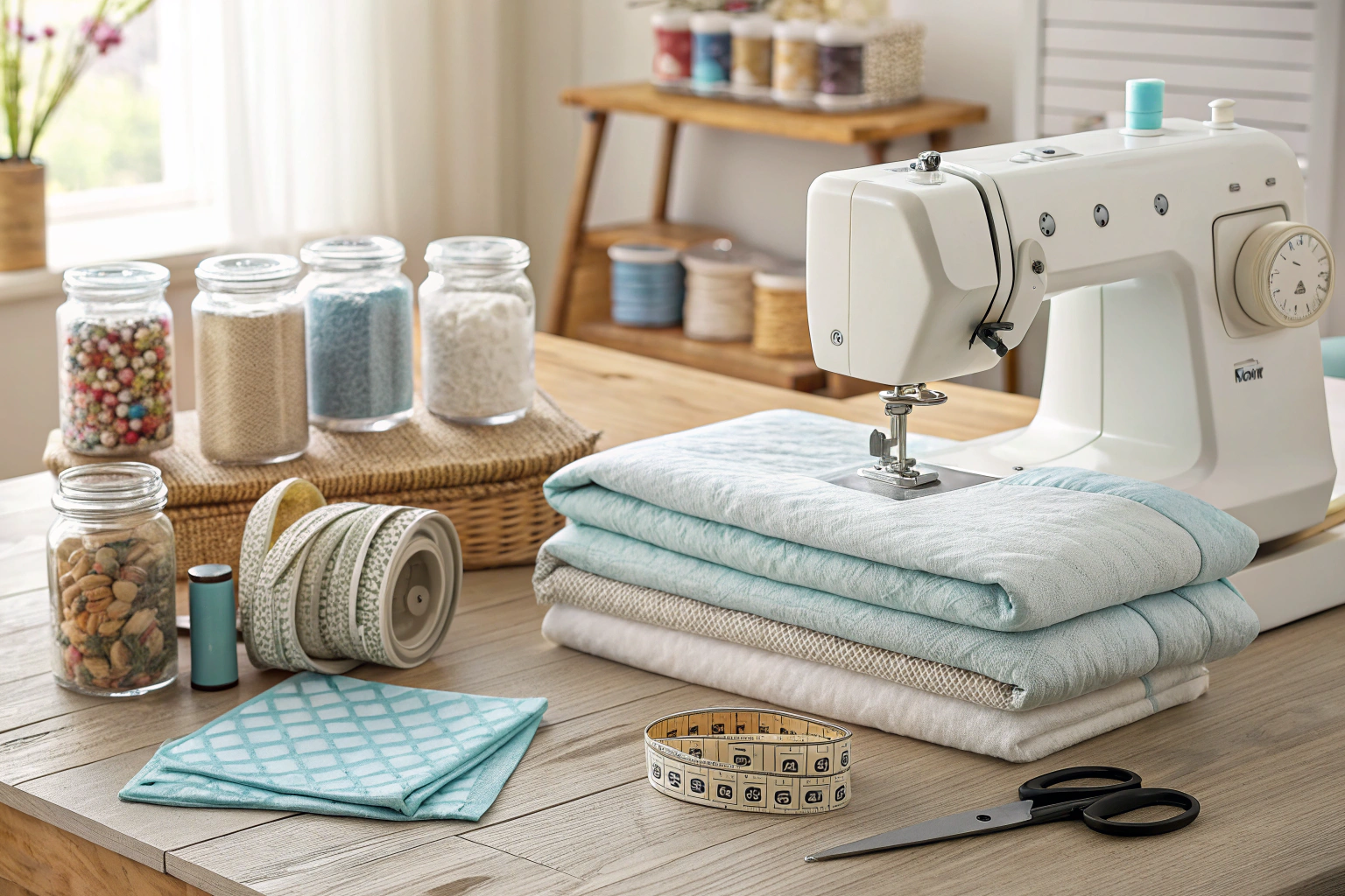 How to make a cozy weighted blanket step by step