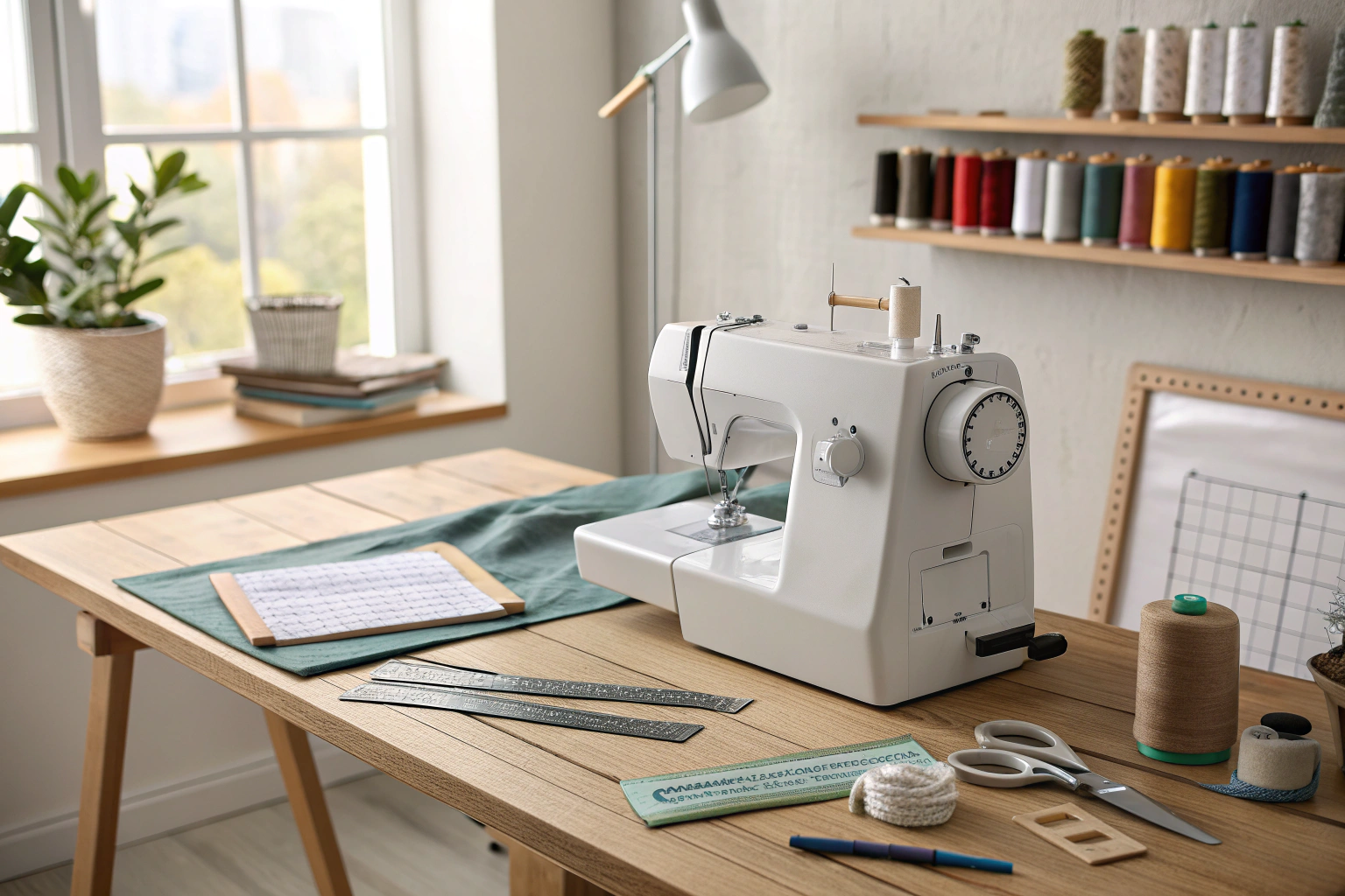 How to sew a straight line easily and accurately