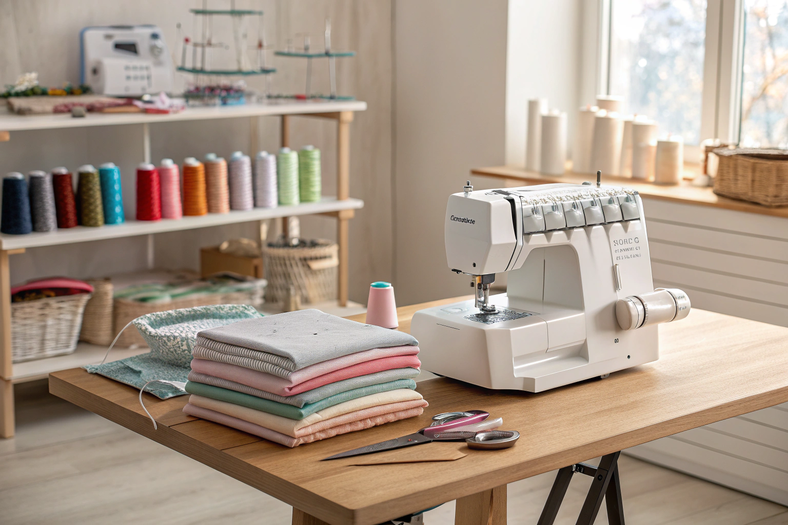 what is a serger sewing machine