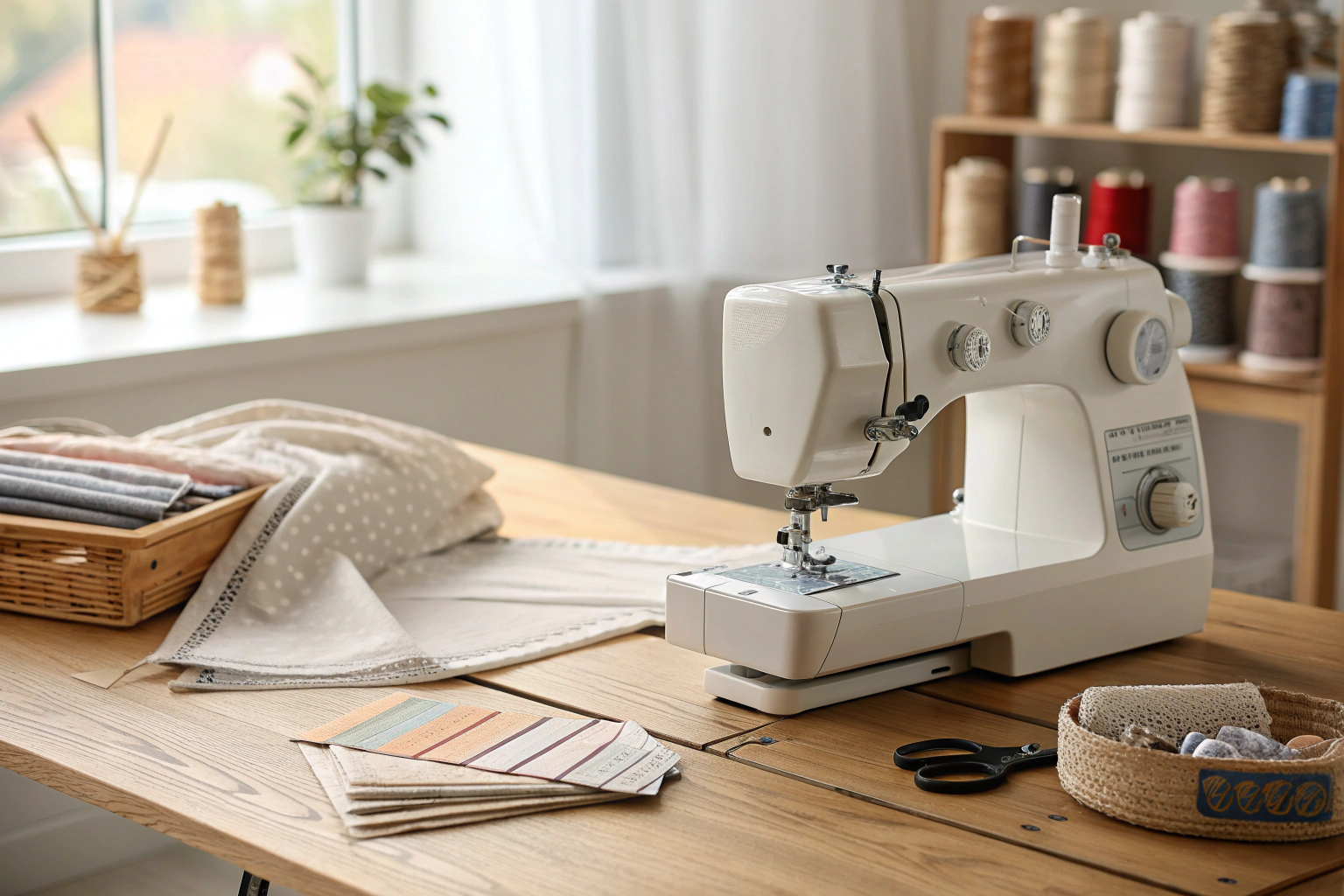 How to make a seam guide for sewing machine
