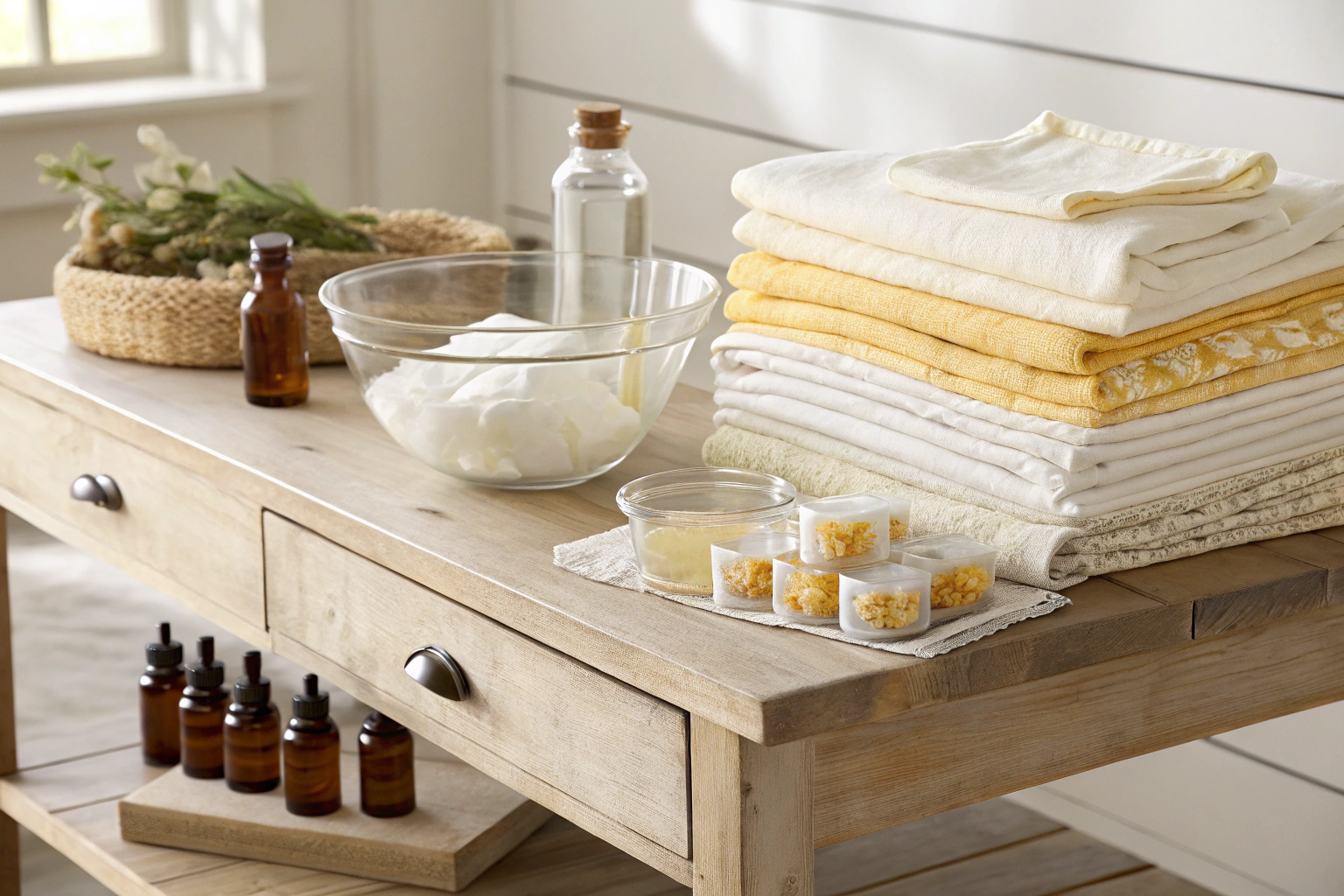 How to remove yellow stains from vintage linens